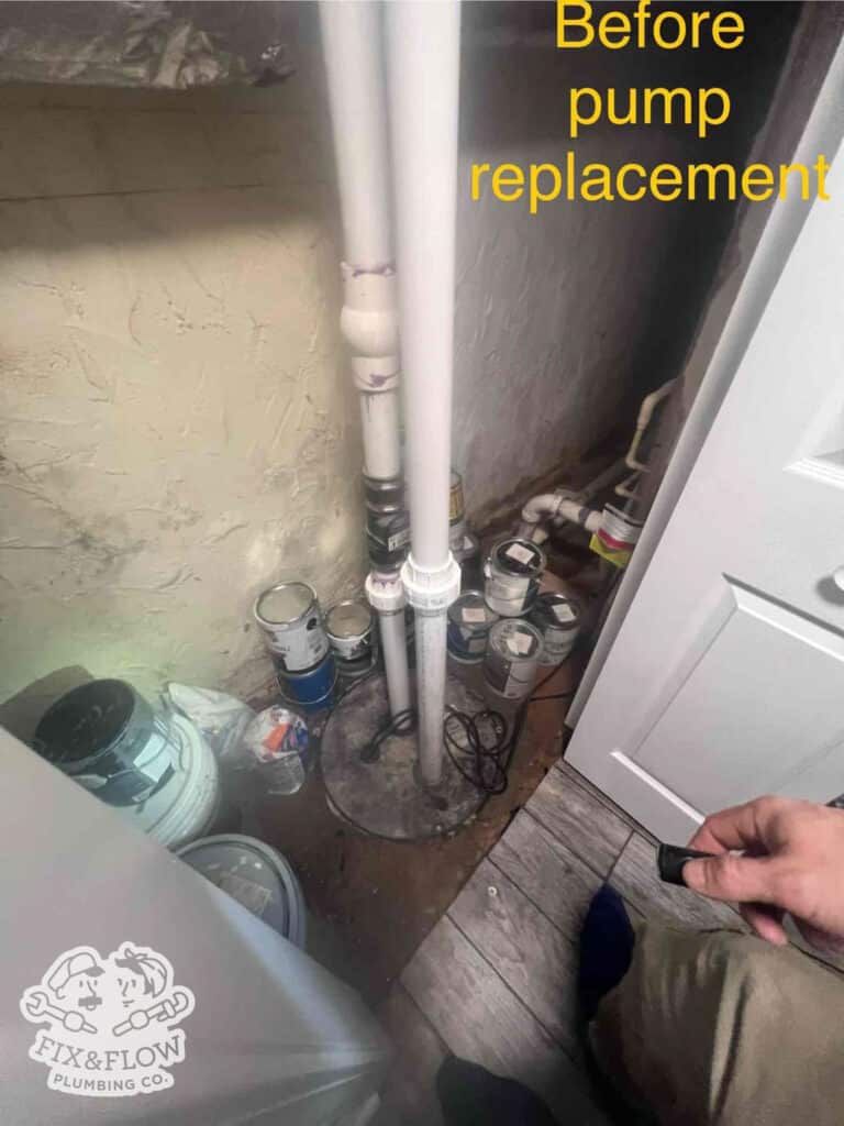 Sewage Pump Replacement 